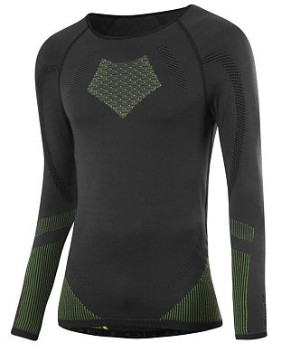 Превью  Термофутболка LOEFFLER Transtex Warm Alpine M Black/Neon Yellow